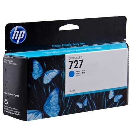 HP B3P19A CYAN MÜREKKEP KARTUŞ (727) 130ML 1
