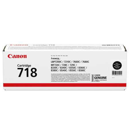 CANON CRG-718 ORJİNAL SİYAH TONER 1