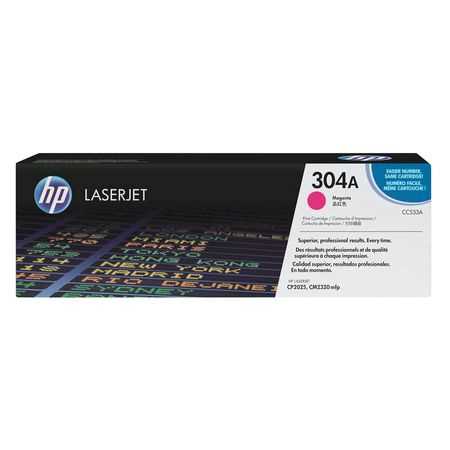 HP CC533A MAGENTA ORJİNAL TONER KARTUŞ (304A) 1