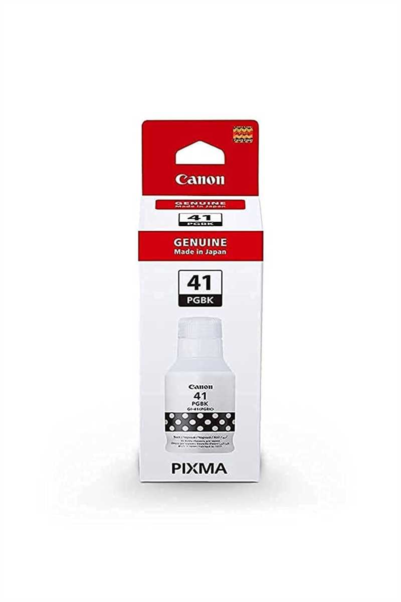 CANON GI-41 PGBK SİYAH MÜREKKEP KARTUŞU ORİJİNAL 1
