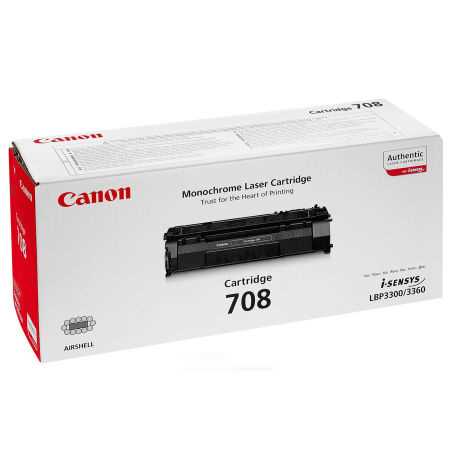 CANON CRG-708 (0266B002) SİYAH ORJİNAL TONER 1