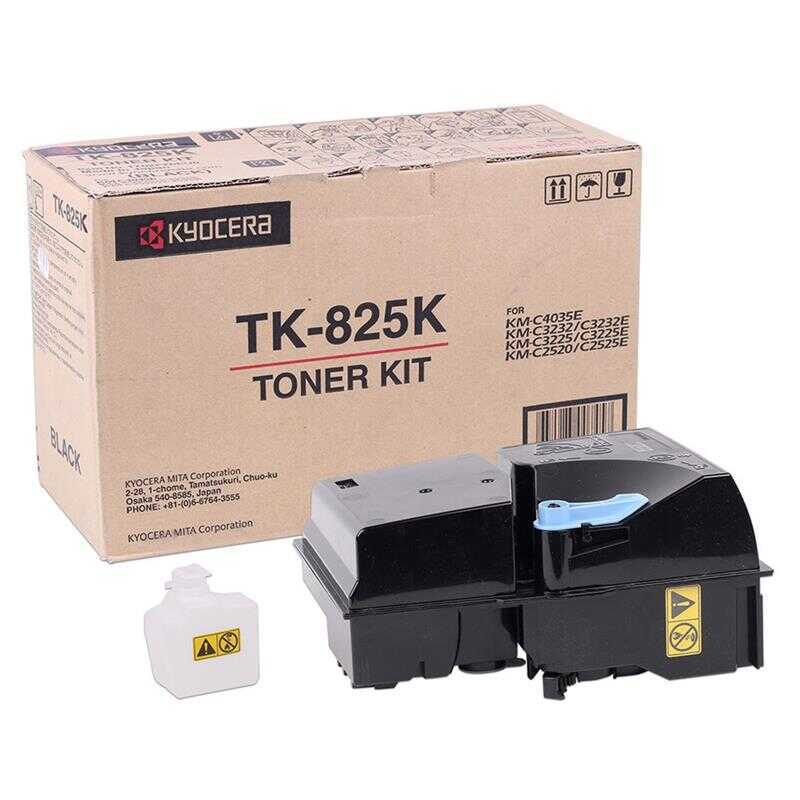 KYOCERA TK-825K SİYAH ORJİNAL TONER 1