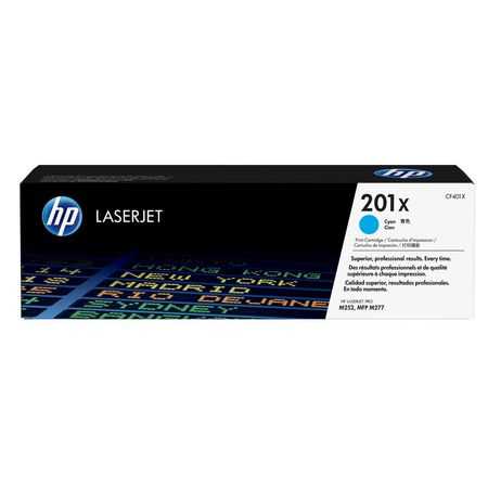 HP CF401X MAVİ ORJİNAL TONER KARTUŞ (201X) 1