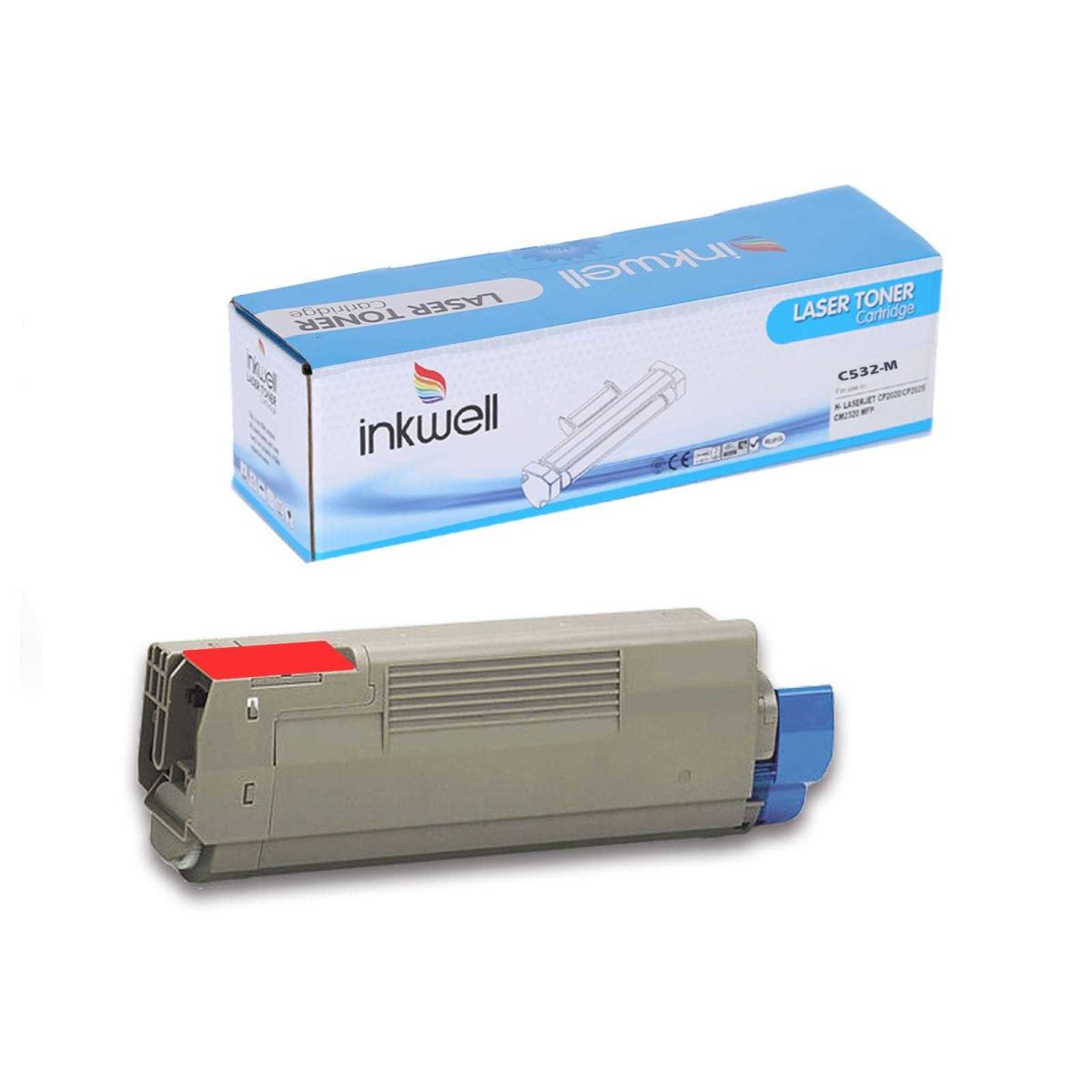 MUADİL TONER (İNKWELL OKİ C532/C542/ M) 46490630 1