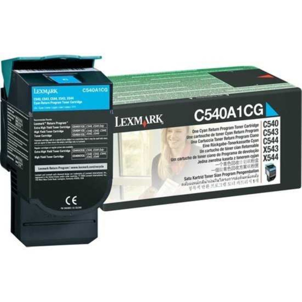 LEXMARK C540A1CG-C540-C544  ORJİNAL TONER C 1