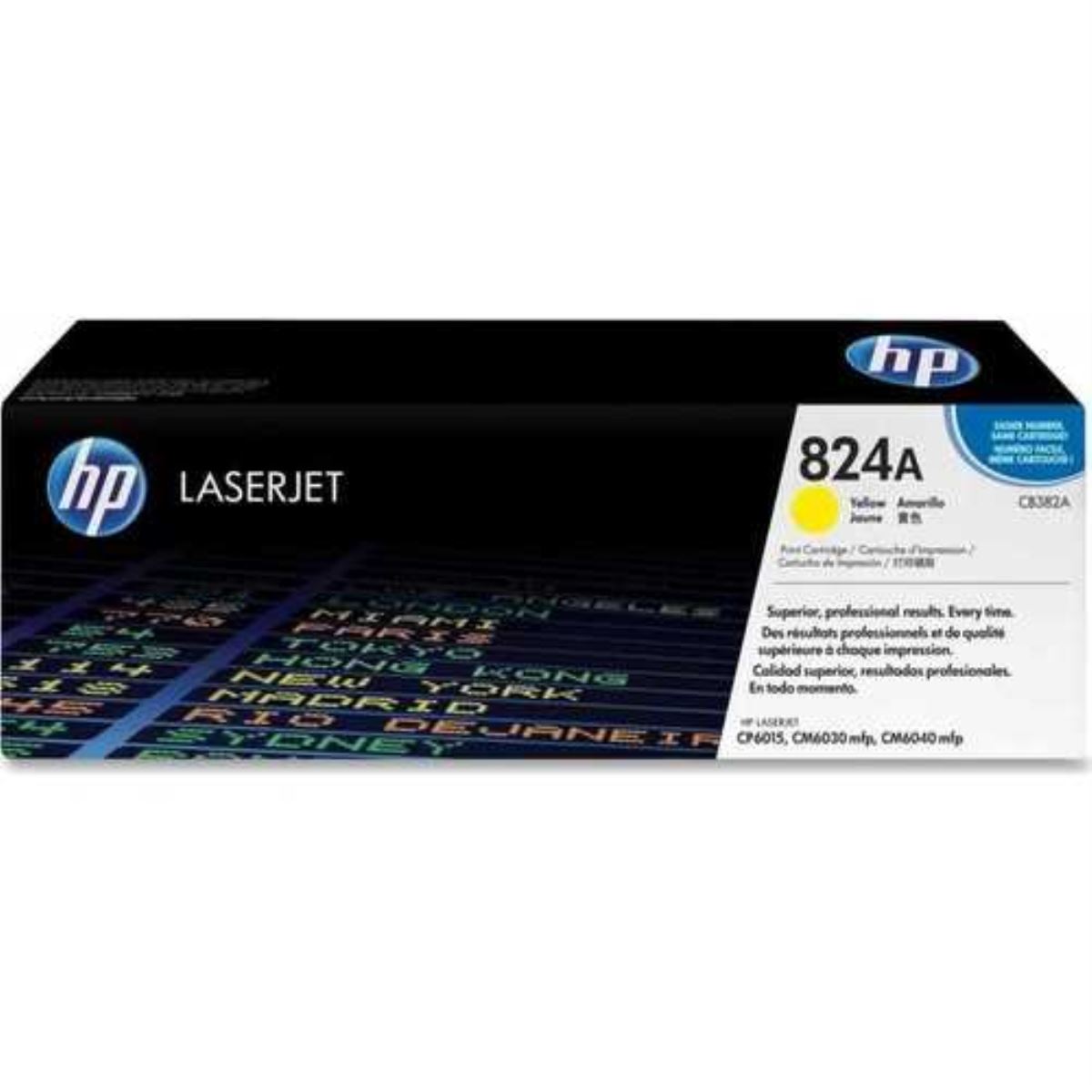 HP CB382A (824A) SARI ORJİNAL TONER 1
