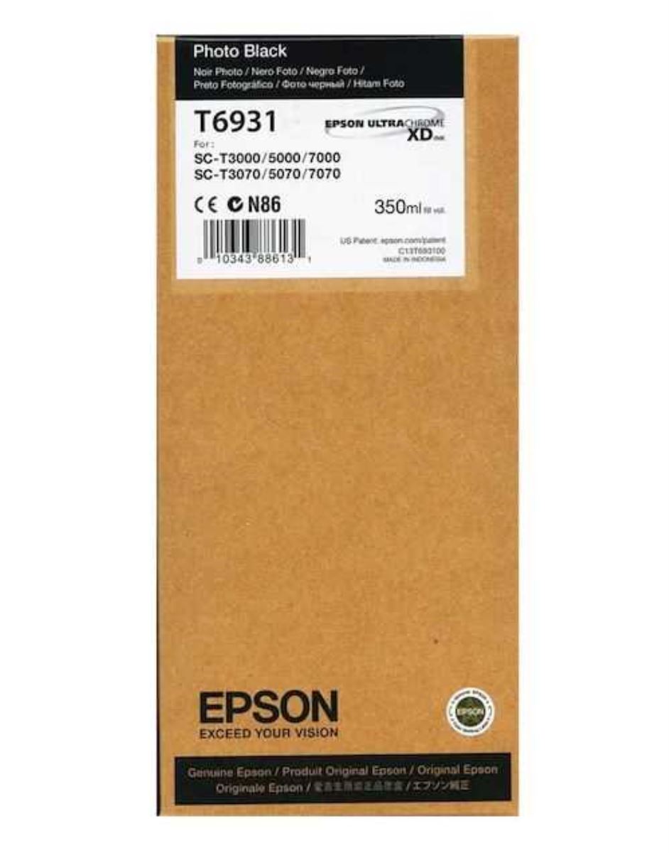 EPSON T6931 FOTO SİYAH ORJİNAL KARTUŞ SURECOLOR 1