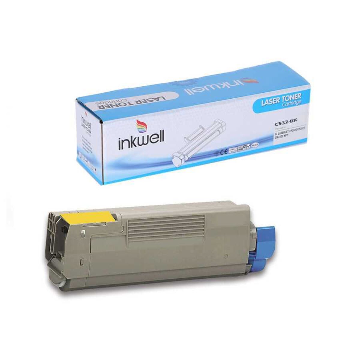 MUADİL TONER (İNKWELL OKİ C532/C542/ Y) 46490629 1