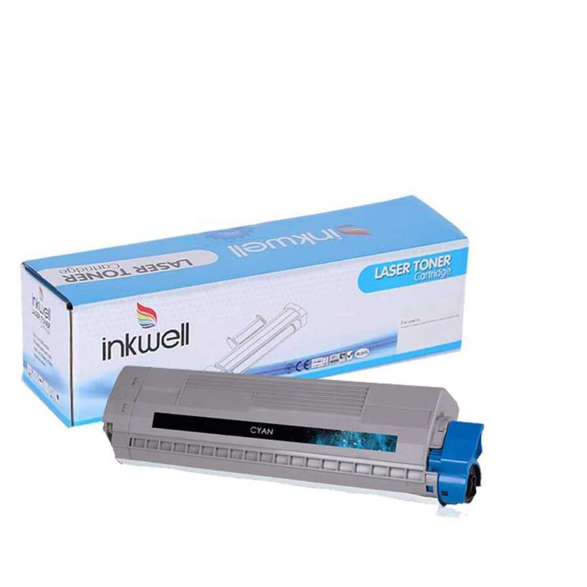 MUADİL TONER (İNKWELL OKİ C831/C841) CYAN 1