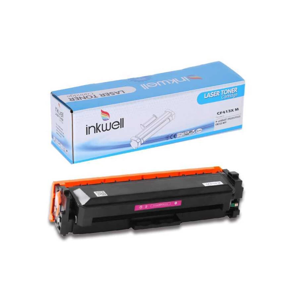 MUADİL TONER (İNKWELL HP CF413A) KIRMIZI 1