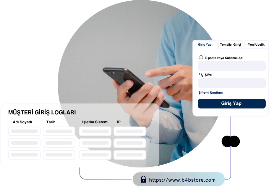 <b>Müşteri Giriş</b> Logları 1