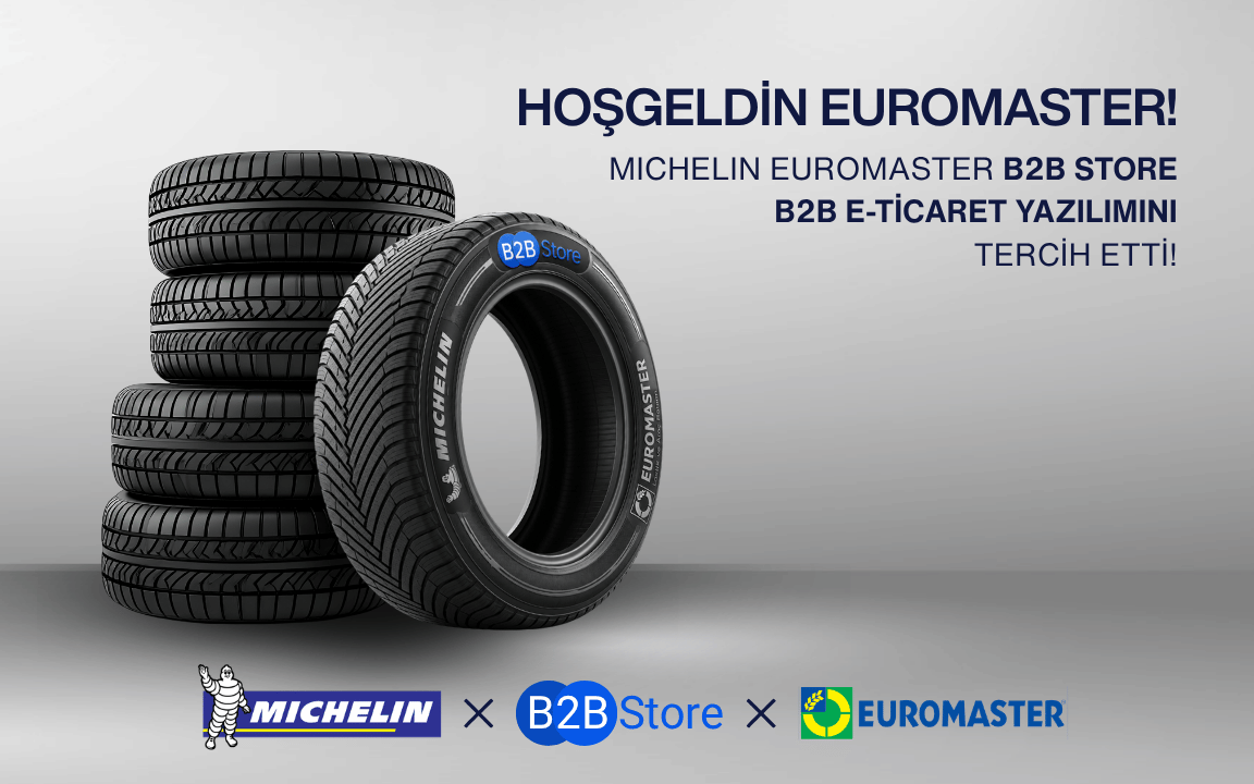 Euromaster B2B STORE'u tercih etti!