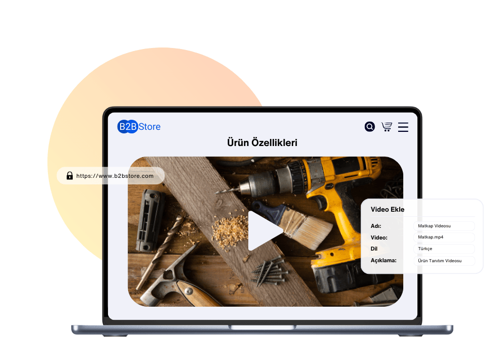 <b>Video Ekleme</b> Seçeneği 1