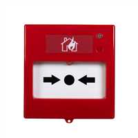 TEKNİM TFB-3167 KONVANSİYONEL TEKRAR KURULABİLİR YANGIN ALARM BUTONU LED GÖSTERGELİ 1