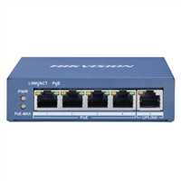 HIKVISION DS-3E0505P-E/M 4 PORT POE SWITCH 35 WATT 1