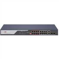 HIKVISION DS-3E0318P-E(C) 16+2+2 10/100 YÖNETİLEMEZ 225W POE SWITCH 1