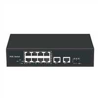 ODS 821NGS 8 PORT POE SWITCH + 2 UPLINK 10/100/1000 + 1SFP 123 WATT 1