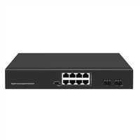ODS 8P2S 8 PORT POE SWITCH + 2 X 1G SFP GİRİŞ 123 WATT 1