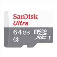 SANDİSK ULTRA 64GB CLASS10 100MB/S MİCROSDXC UHS-I HAFIZA KARTI 1