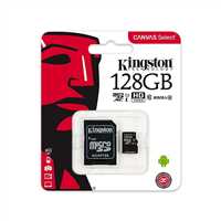 KINGSTON 128GB CLASS10 100MB/S MİCROSDXC HAFIZA KARTI 1
