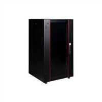 LANDE 26U 600X600 DİKİLİ TİP TEKERLEK DAHİL KABİNET SİYAH 1