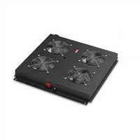 LANDE 4'LÜ FAN MODÜLÜ TERMOSTATLI FS SERİSİ SİYAH 1