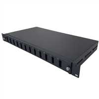 12 PORT SC DX F/O PATCH PANEL BOŞ (SİYAH) 1