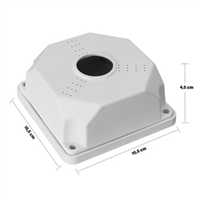 RBOX WX8 KAMERA MONTAJ VE SONLANDIRMA BUATI KAPAK DAHİL BEYAZ 1