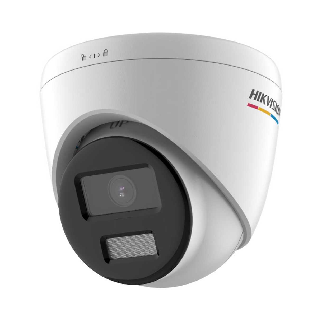 HIKVISION DS-2CD1347G0-LUF 4 MP 2.8MM COLORVU DOME IP KAMERA SESLİ 1