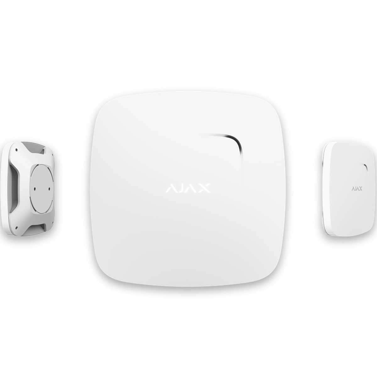 AJAX FIREPROTECT PLUS KABLOSUZ KARBONMONOKSİT ISI VE DUMAN DEDEKTÖRÜ BEYAZ 1