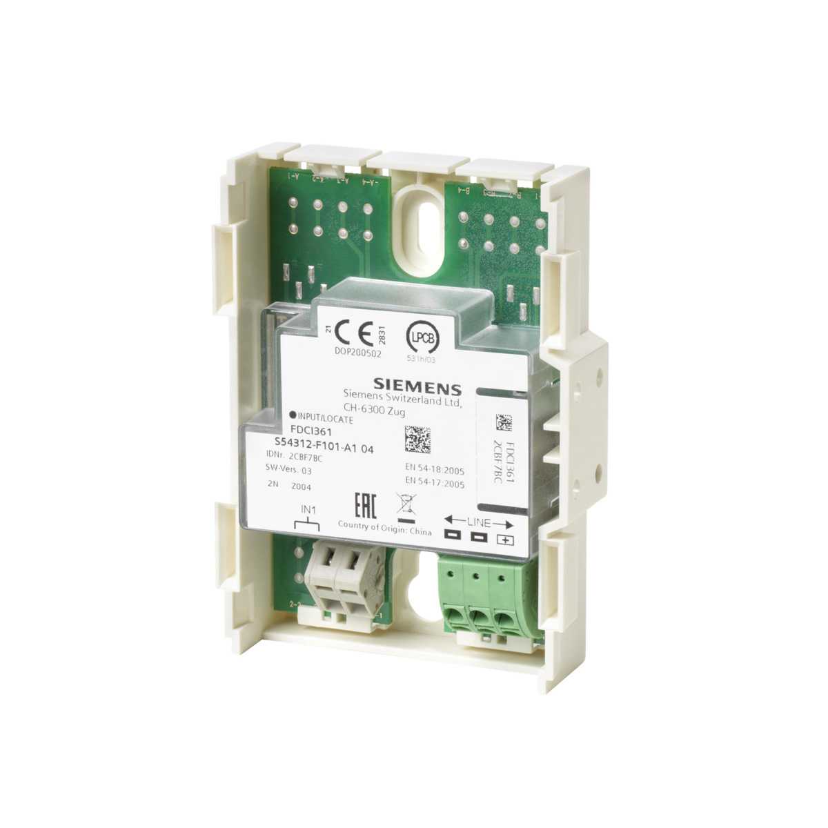 Siemens Fit FDCI361 Adresli Giriş Modülü 1