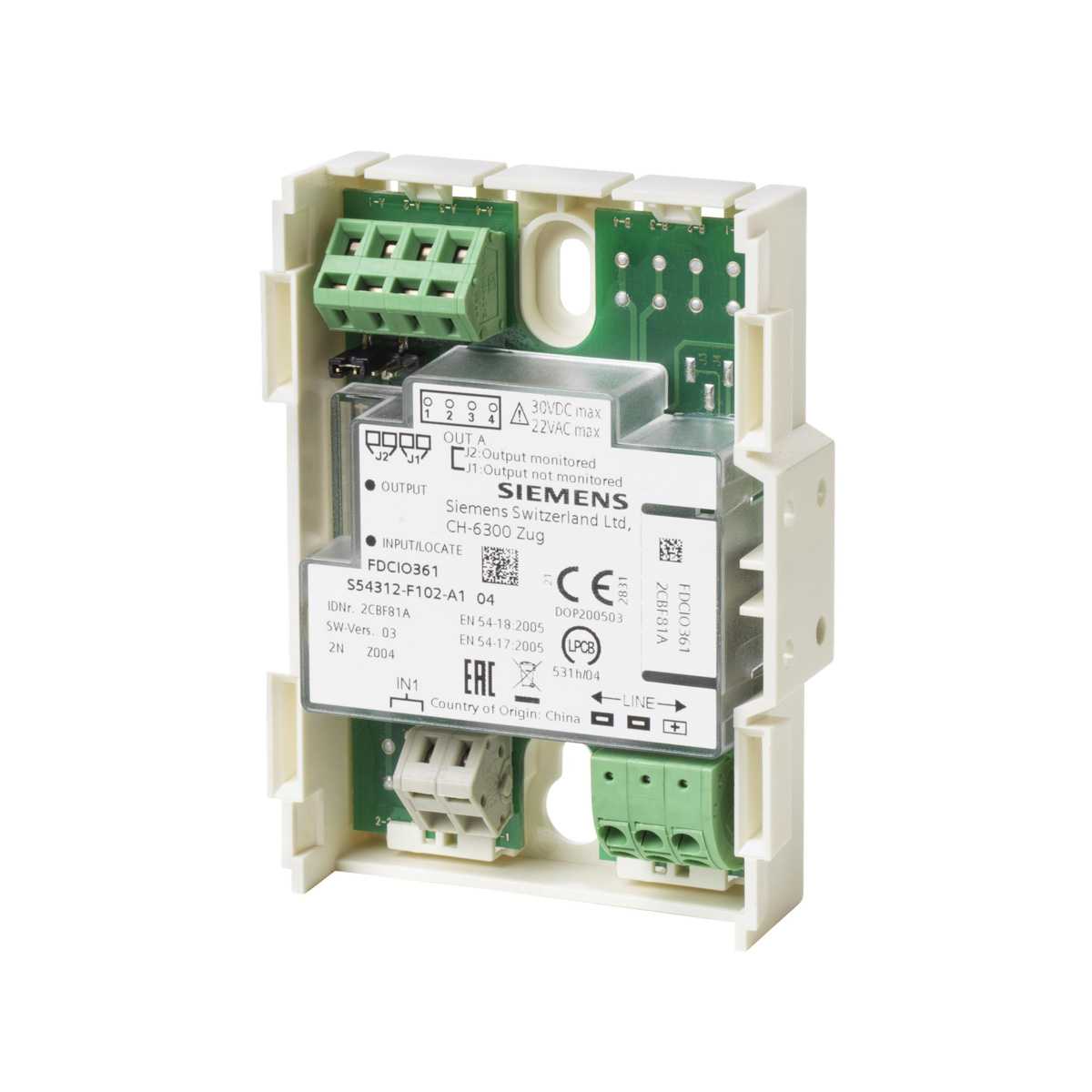 Siemens Fit FDCIO361 Adresli Giriş/Çıkış Modülü 1