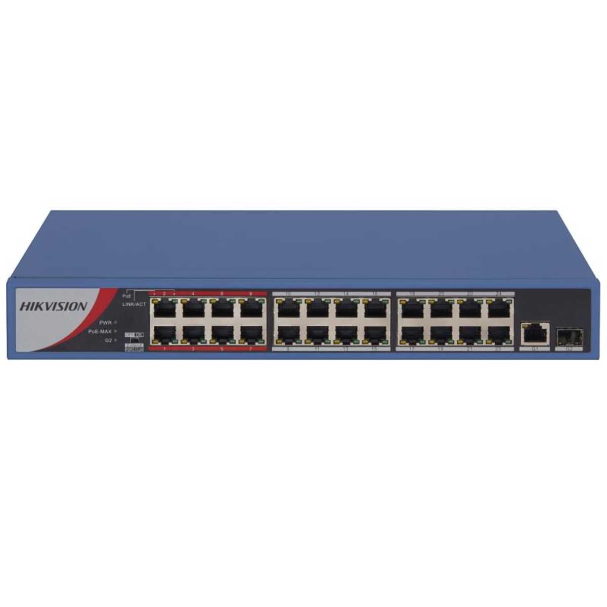 HIKVISION DS-3E0326P-E/M 24 PORT POE SWITCH 230 WATT 1