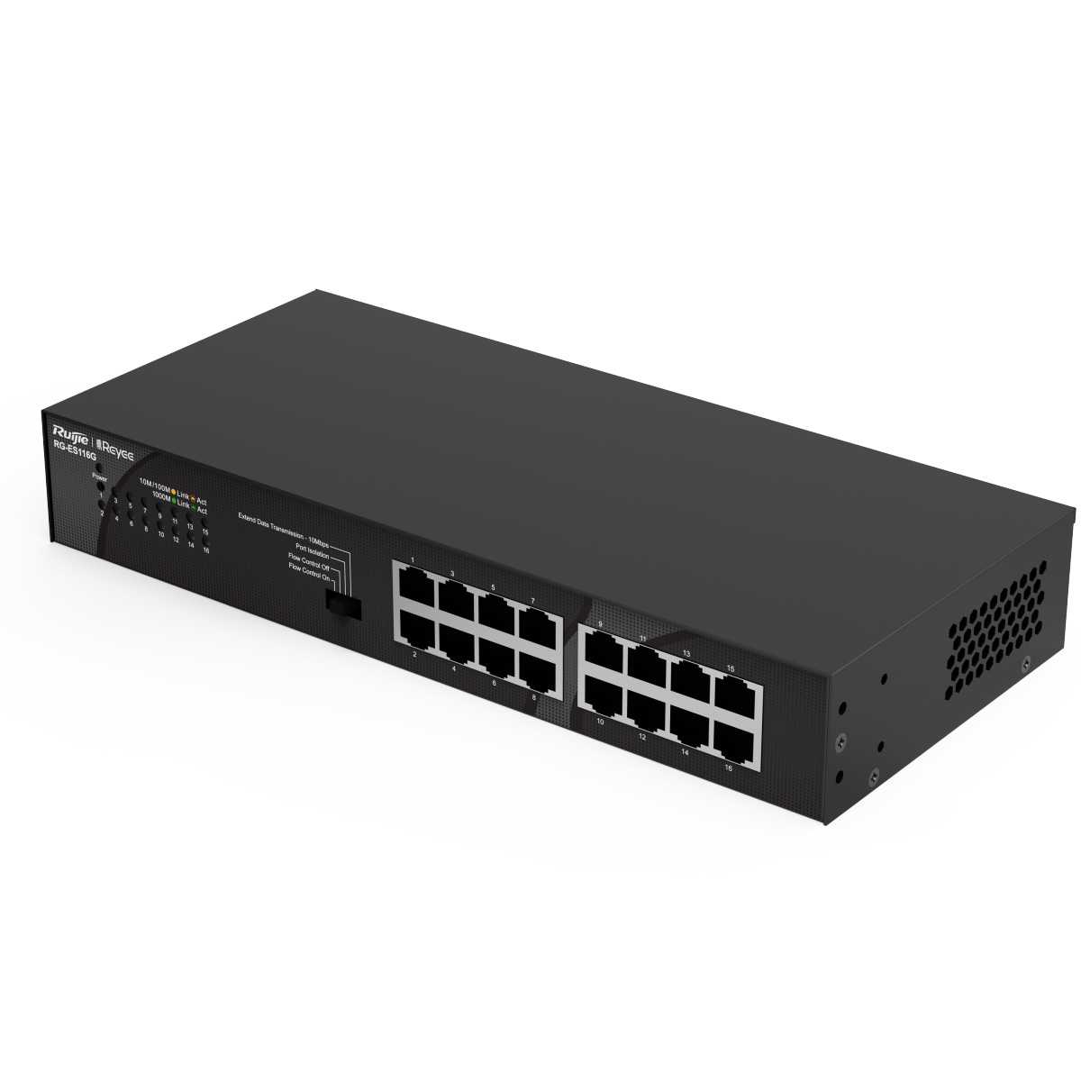 REYEE RG-ES116G 16 PORTLU 10/100/1000 GİGABİT TAK ÇALIŞTIR ÇELİK KASA 1