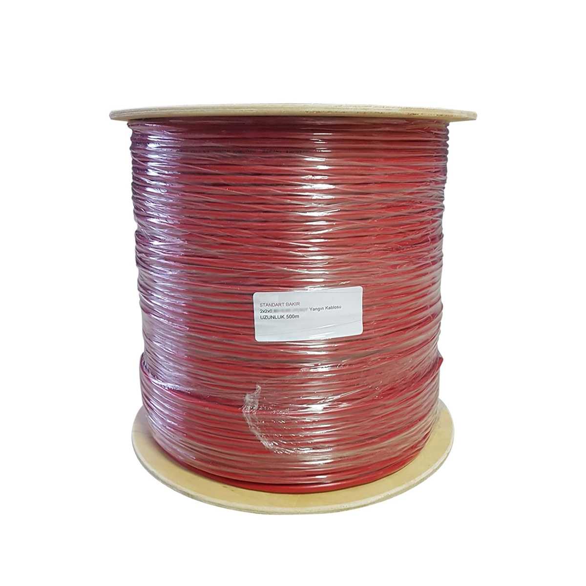 ERSAN 2X2X0.80+0.80 BAKIR YANGIN ALARM KABLOSU 500MT MAKARA 1