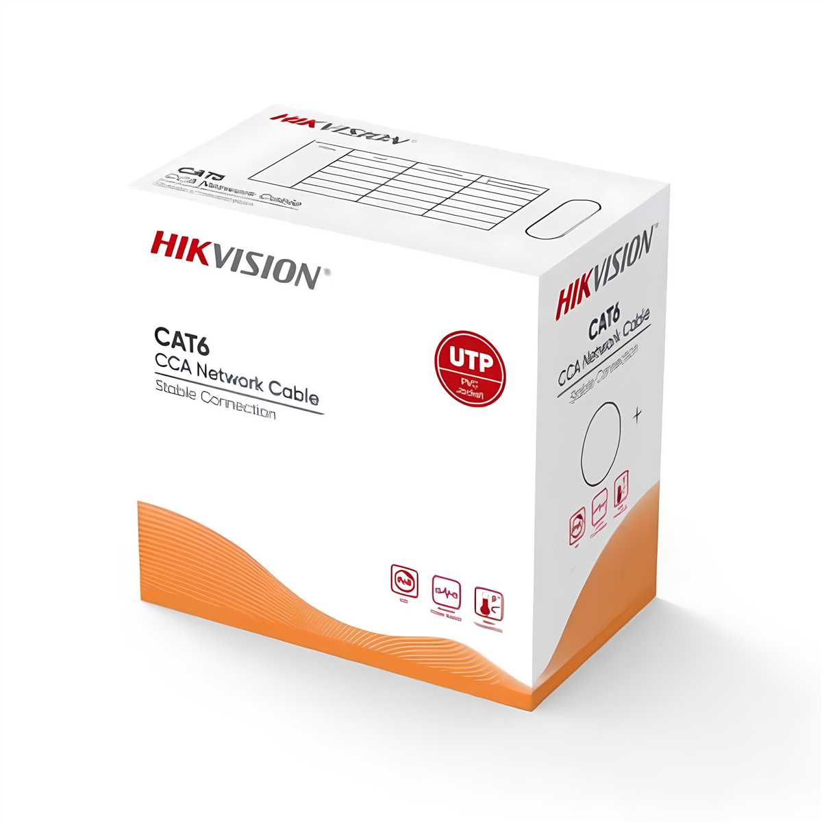 HIKVISION DS-1LN6UU/CCA CAT6 UTP NETWORK KABLOSU (305 MT) 1