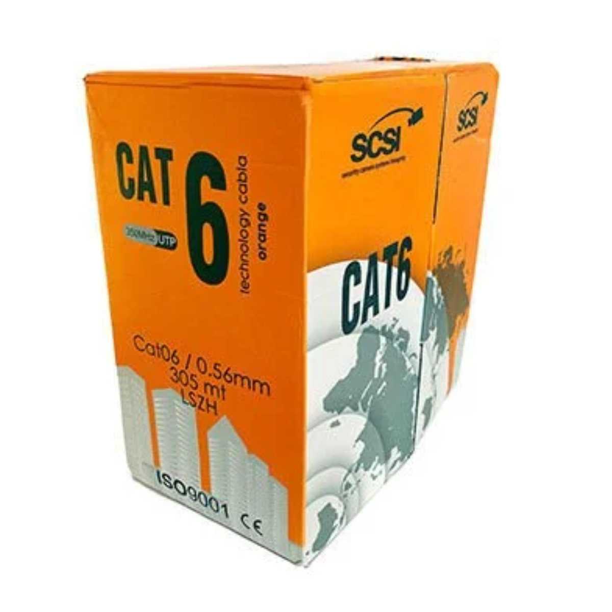 SCSI CAT6 350MHZ UTP 0.56MM LSZH DATA KABLOSU (305 MT) 1