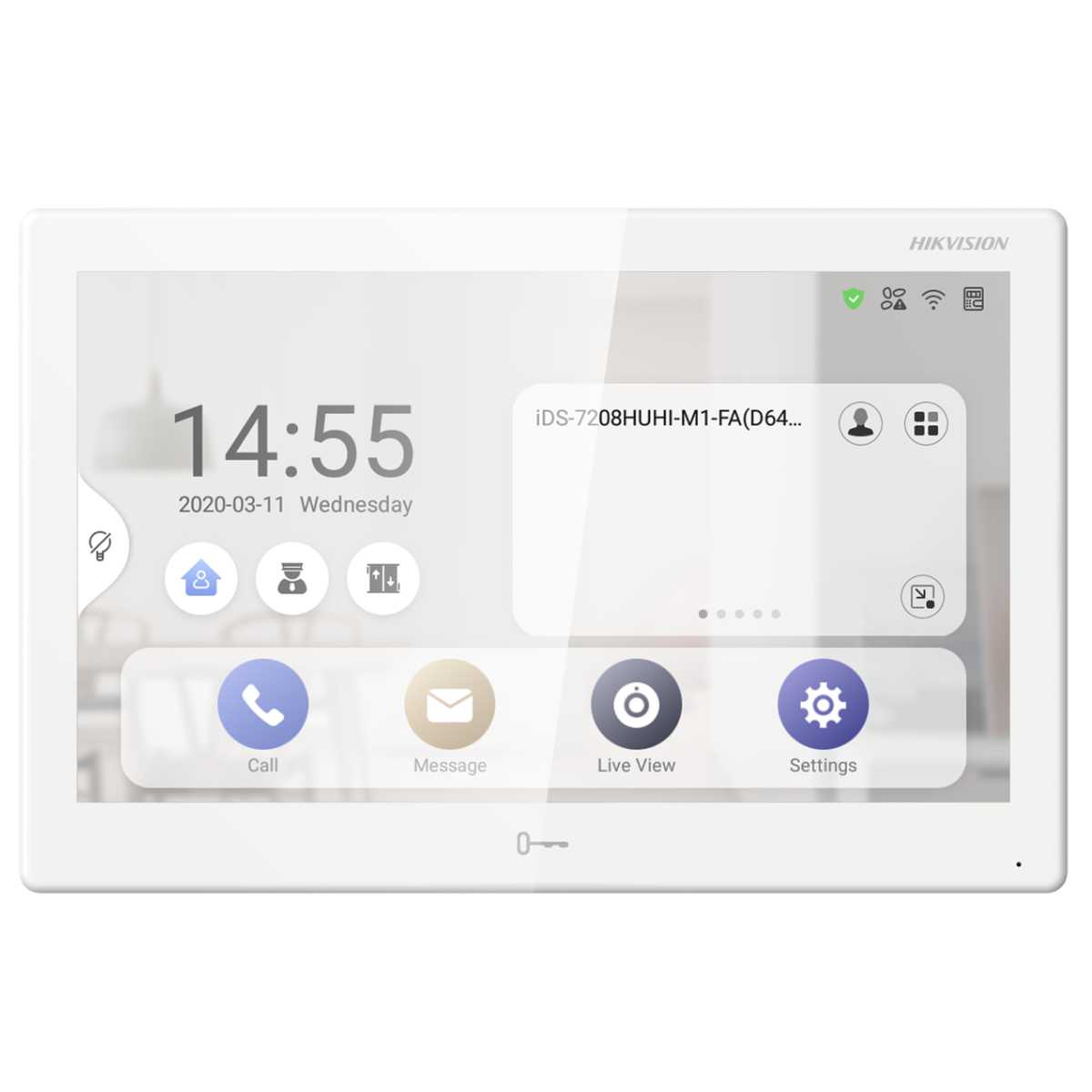 HIKVISION DS-KH9510-WTE1 10.1 ANDROID INTERKOM EKRANI 1