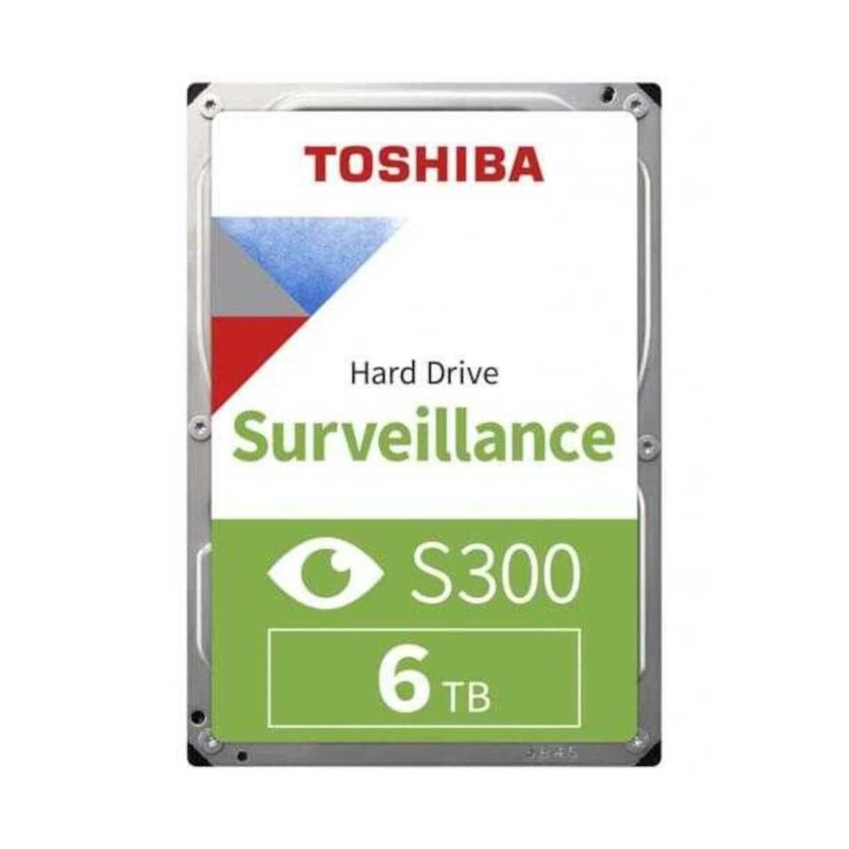 TOSHIBA 6 TB 7/24 GÜVENLİK DİSKİ DİSTRİBÜTÖR GARANTİLİ 1