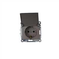 KAREA KAPAKLI TOPRAKLI PRİZ MODÜL B.FÜME 1