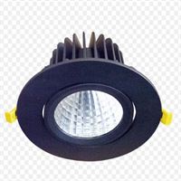 10W SIVA ALTI YUVARLAK DOWNLIGHT SİYAH 4000K 1