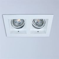 2X10W SIVA ALTI KARE DOWNLIGHT BEYAZ 4000K 1