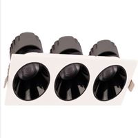 3X10W SIVA ALTI KARE DOWNLIGHT BEYAZ 4000K 1