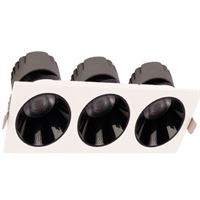 3X10W SIVA ALTI KARE DOWNLIGHT BEYAZ 6500K 1