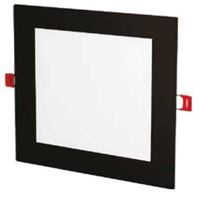 18W SIVA ALTI KARE DOWNLIGHT SİYAH 3000K 1