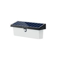 SOLAR LED DUVAR APLİĞİ DİMLİ  SİYAH IP54 127MMX105 1