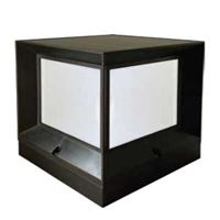 SOLAR LED BAHÇE ARMATÜRÜ 198X198X260MM 8W/h RGB 1