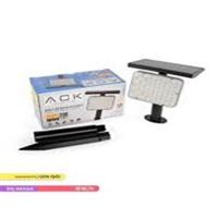 SOLAR LED ÇİT APLİK 3000K IP54 SİYAH 90MMX120MMX53 1