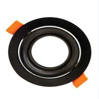 TERRA SİYAH SIVA ALTI SPOTLIGHT YUVARLAK KASA 1