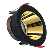 SİYAH YUVARLAK ÇERÇEVE / GOLD REFLEKTÖR  SIVA ALTI 1